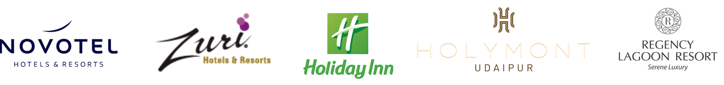 Novotel, Zuri, Holiday Inn, Holymont, Regency Lagoon
